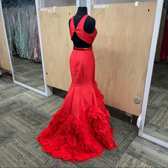 RACHEL ALLAN MERMAID DRESS - Picture 8 of 12